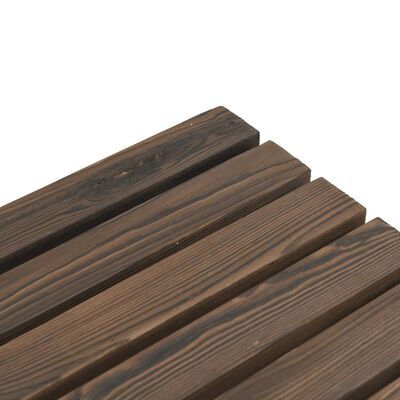 vidaXL 3-częściowy zestaw mebli ogrodowych, lite drewno jodłowe