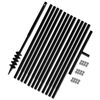 vidaXL Świder glebowy z uchwytem, 80 mm, przedłużany, 13 m, stal
