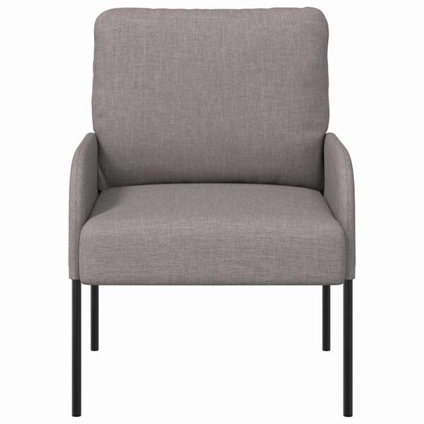 vidaXL Kanapy z poduszką 55cm Ciemnoszary sklejka