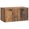 vidaXL Szafka RTV montowana na ścianie 59,5 x 31 x 30 cm Stare drewno