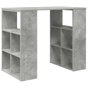 vidaXL Biurko Betonowy szary Drewno inżynieryjne 90 x 50 x 75 cm