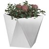 vidaXL Donica Srebrny 30 x 30 x 30 cm Stal nierdzewna