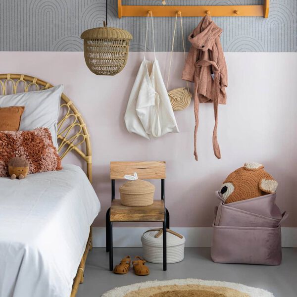 KidsDepot Krzesełka dziecięce Original, 2 szt., mango i czarny