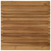 vidaXL Blat stołu 60 x 60 x 3,5 cm Kwadrat Lite drewno teakowe