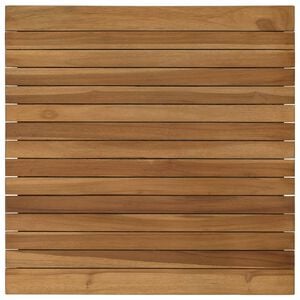 vidaXL Blat stołu 60 x 60 x 3,5 cm Kwadrat Lite drewno teakowe