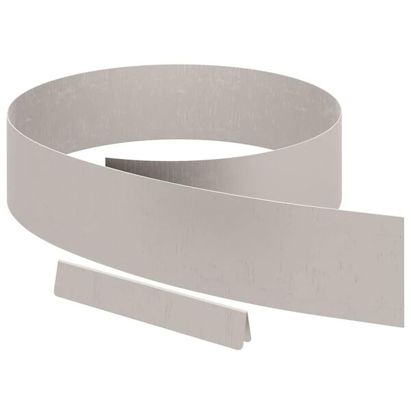 vidaXL Krawężnik do trawnika Rdzawy 450 x 0.05 x 15 cm