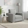 vidaXL Sofa Szary chmur 100 x 77 x 82 cm tkanina