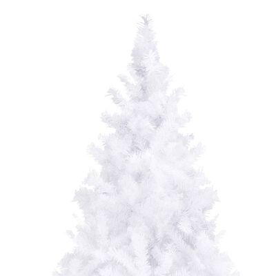 vidaXL Sztuczna choinka z lampkami, 400 cm, biała