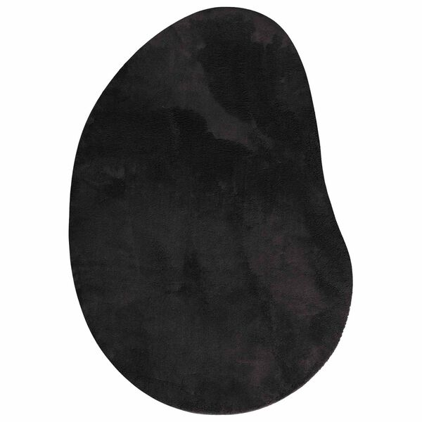 vidaXL Dywan Czarny 120 x 170 cm Poliester