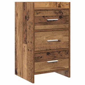 vidaXL Szafki nocne Stare drewno 40 x 36 x 70 cm Drewno inżynieryjne