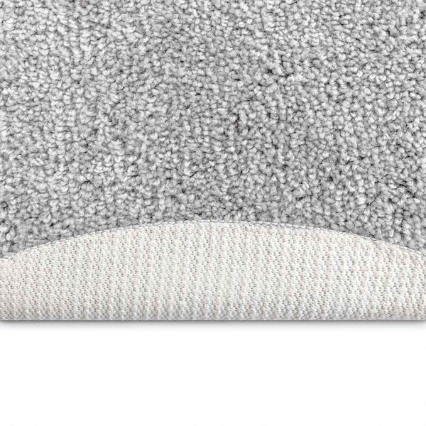 vidaXL Antypoślizgowy dywan shaggy Szary 120 x 120 cm PP