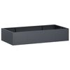 vidaXL Mur oporowy 6 szt. 200 x 100 x 40 cm Stal antracytowy