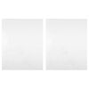vidaXL Folie lustrzane, 2 szt., samoprzylepne, 90x150 cm, PET