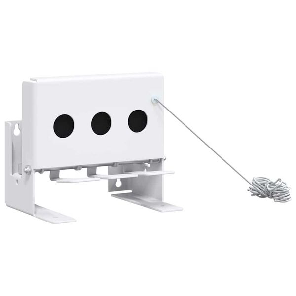 vidaXL Cel biathlonowy 3-otworowy z linką resetującą 18 x 14.5 x 16 cm