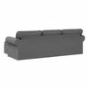 vidaXL Sofa Ciemnoszary