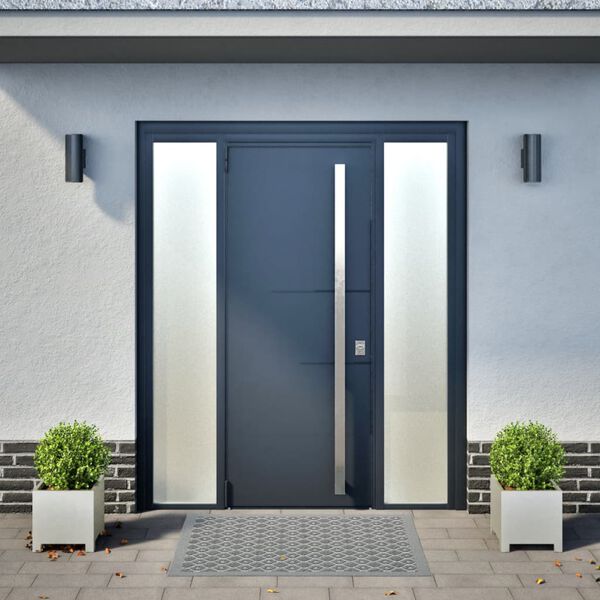 vidaXL Donice ogrodowe, 2 szt., 30x30x30 cm, stal nierdzewna