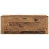 vidaXL Szafka na buty z p&oacute;łką z drzwiami Stare drewno 100 x 35 x 38 cm