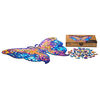 UNIDRAGON 700-cz., drewniane puzzle Intergalaxy Butterfly, 60x44 cm