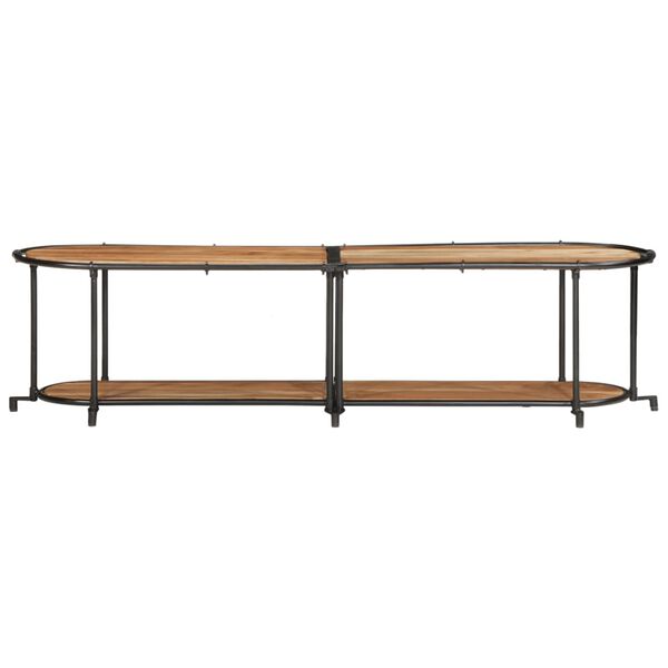 vidaXL Szafka pod telewizor, 160x42x40 cm, lite drewno akacjowe