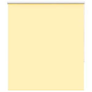 vidaXL Roleta zaciemniająca Ż&oacute;łta 135x175 cm Szerokość tkaniny 131,6cm