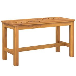 vidaXL Ławka ogrodowa, 80 cm, lite drewno akacjowe