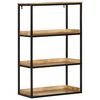 vidaXL P&oacute;łka na książki 70 x 35 x 110 cm Lite drewno mango