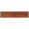 vidaXL Parapet okienny Brązowe drewno 160 x 35 x 4,5 cm PVC