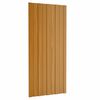 vidaXL Panel dachowy 36 szt. naturalny 100 x 45 cm Stal galwanizowana