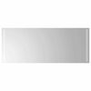 vidaXL Lustro łazienkowe LED przezroczysty 100 x 40 cm szkło hartowane