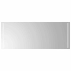 vidaXL Lustro łazienkowe LED przezroczysty 100 x 40 cm szkło hartowane