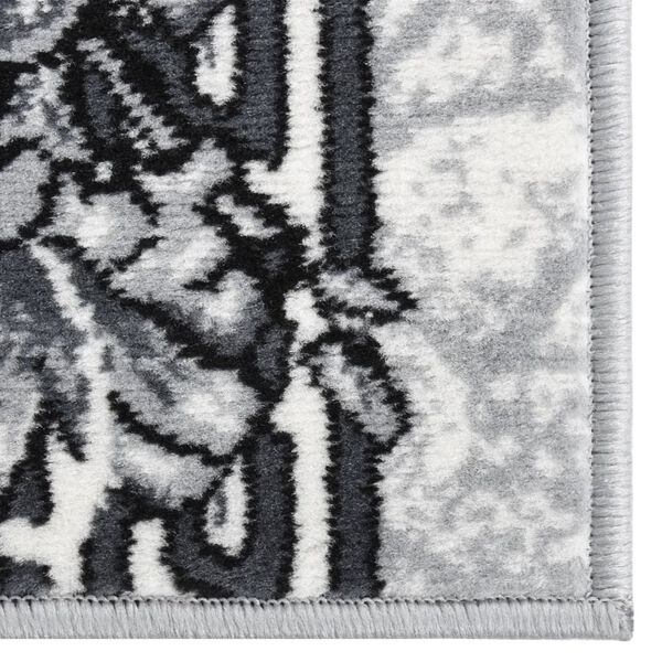 vidaXL Chodnik dywanowy, BCF, szary, 60x300 cm