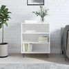 vidaXL Szafka, biała, 57x35x70 cm, materiał drewnopochodny