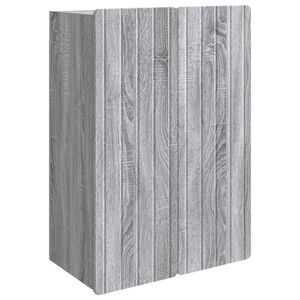 vidaXL Szafka ścienna Szary Sonoma 66 x 34,5 x 92 cm