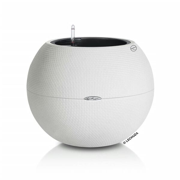 LECHUZA Donica PURO Color 50 ALL-IN-ONE, śr. 50 cm, biała