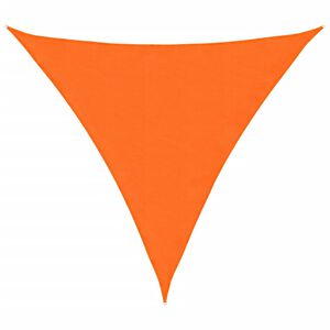 vidaXL Żagiel ogrodowy, tkanina Oxford, tr&oacute;jkątny, 3x3x3 m, pomarańcz