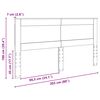 vidaXL Zagł&oacute;wek Szary Sonoma 200 cm Materiał drewnopochodny