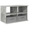vidaXL Stojak na telewizor z szufladą Betonowy szary 79 x 40 x 48 cm