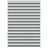 vidaXL Roleta zebra, ciemnoszara, szerokość tkaniny 160,9cm, poliester