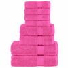 vidaXL 8-częściowy zestaw ręcznik&oacute;w premium SOLUND, r&oacute;żowy, 600 g/cm&sup2;