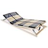vidaXL Stelaż do ł&oacute;żka z 42 listwami, 7 stref, 70 x 200 cm