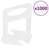 vidaXL Klipsy do poziomowania płytek, 1000 szt., 2 mm