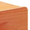 vidaXL Stolik nocny 2 pcs Brązowy 39 x 34 x 33 cm Lite drewno sosnowe