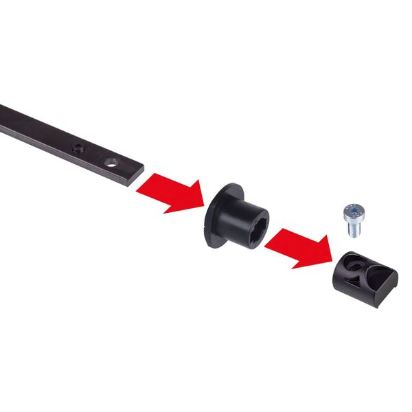 wolfcraft Zacisk stołowy PRO 65-150-W, czarno-zielony