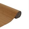 vidaXL Dywan prostokątny, brązowy, 80x500 cm, bambusowy
