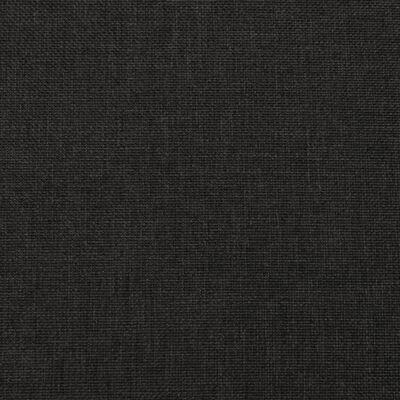 vidaXL Podnóżek, czarny, 78x56x32 cm, tapicerowany tkaniną