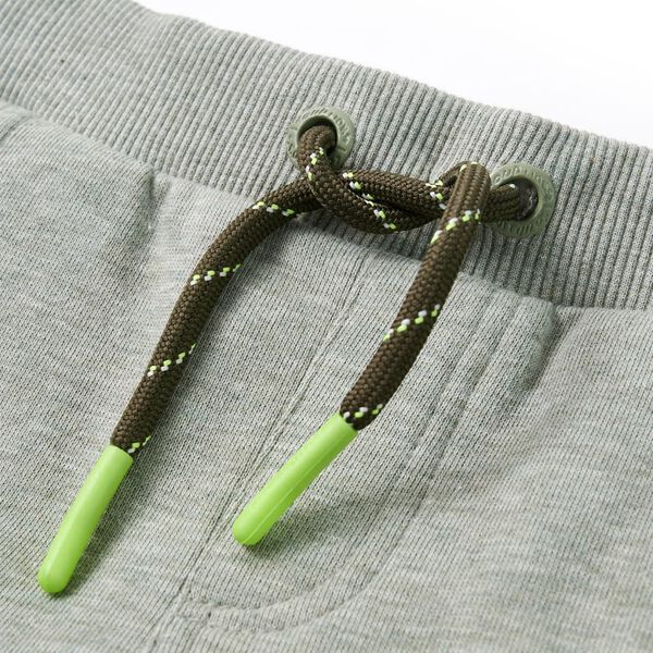 Dziecięce spodnie dresowe, jasne khaki, 104