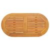 vidaXL Blat stołu Olej Naturalny 80 x 40 x 2 cm Lite Drewno Akacji