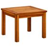 vidaXL Ogrodowy stolik kawowy, 45x45x36 cm, lite drewno akacjowe