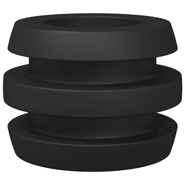 vidaXL Stożki do stołu do piłki nożnej 3 x 3 x 2 cm 16 pcs Czarny