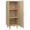 vidaXL Szafka, dąb sonoma, 34,5x34x90 cm, materiał drewnopochodny
